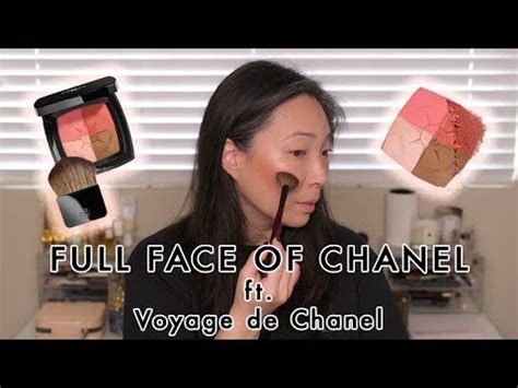 Full Face of CHANEL ft. Voyage de Chanel Palette 